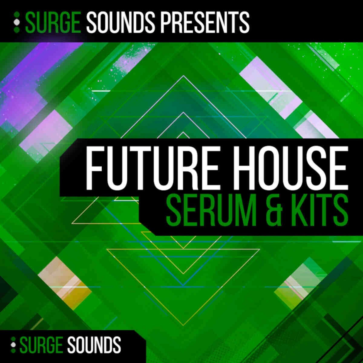 Surge Sounds - Future House for Serum Presets Software GUI Artwork